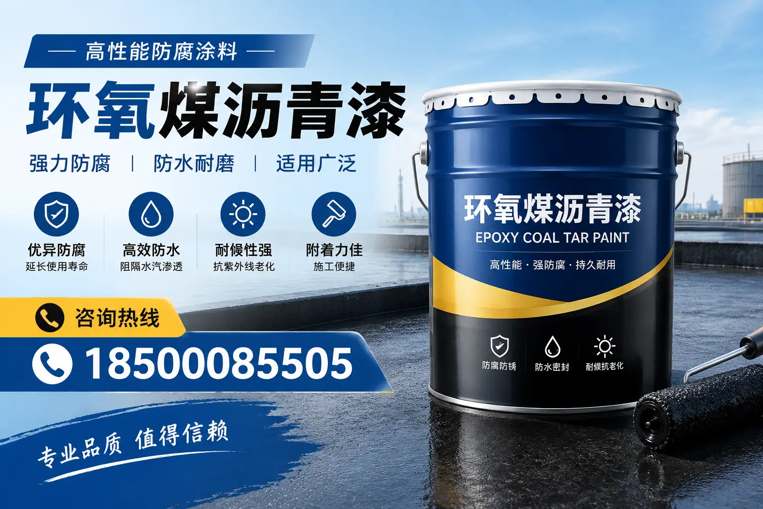 环氧煤沥青漆的主要成分与功能，金昌用户深度了解